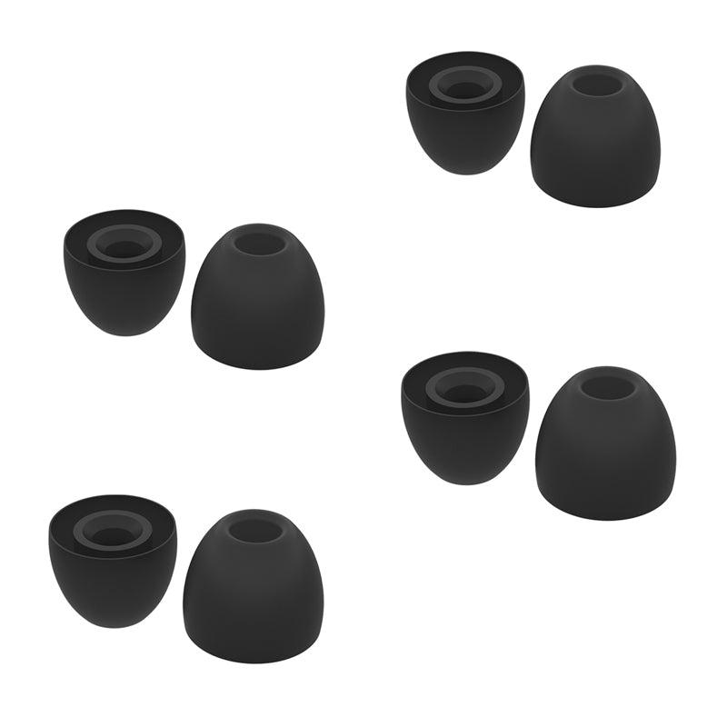 Saccater Bellflower Ear Tips - Ultra Soft Silicone Professional Noise Reduction Ear Tips for Saccater Noise-reducing Earplugs