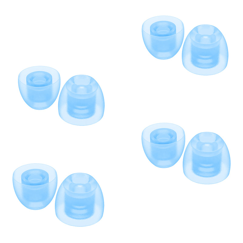 Saccater Bellflower Ear Tips - Ultra Soft Silicone Professional Noise Reduction Ear Tips for Saccater Noise-reducing Earplugs