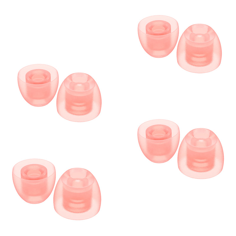 Saccater Bellflower Ear Tips - Ultra Soft Silicone Professional Noise Reduction Ear Tips for Saccater Noise-reducing Earplugs