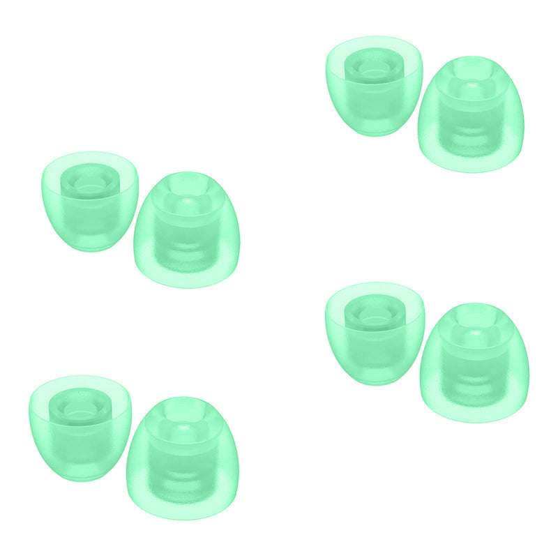 Saccater Bellflower Ear Tips - Ultra Soft Silicone Professional Noise Reduction Ear Tips for Saccater Noise-reducing Earplugs