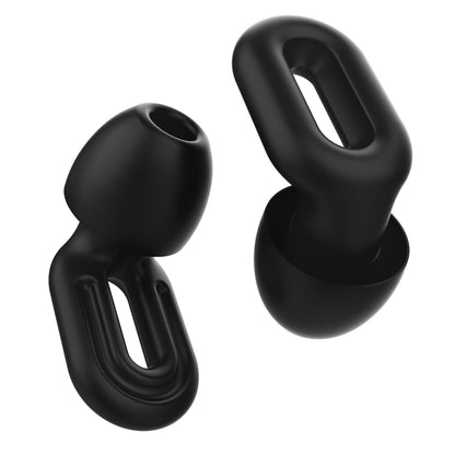 Saccater FOCUS Noise-Reducing Earplugs - Reusable Super Soft Silicone Ear Plugs in 60 HS, Perfect for Focus On Job Or Study, Noise Sensitivity & Travel, And For Nice Sleeping | NRR17 SNR23