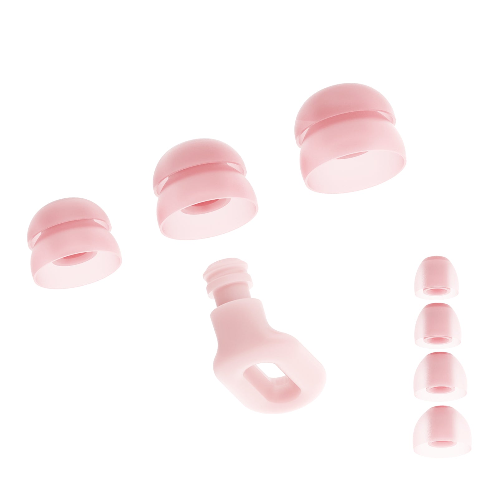 Saccater Focus Plus Earplugs for Deep Focus, Comfy Sleep - peach