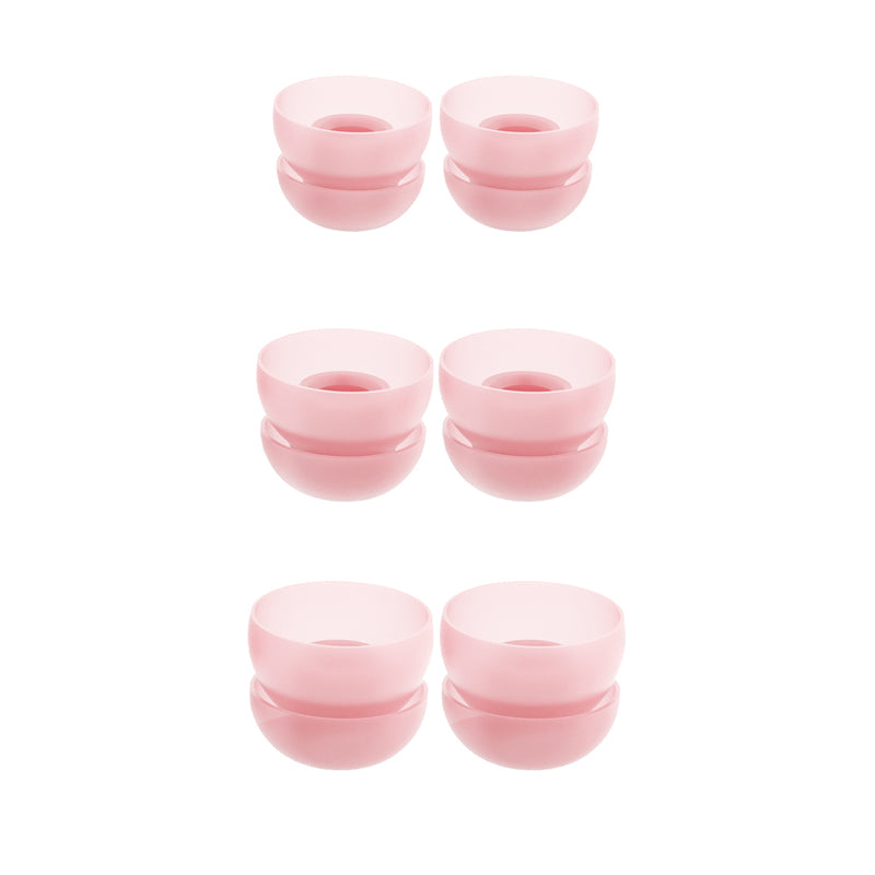 Saccater Double-tip Eartips - Reusable Ultra Soft Silicone Ear Tips for Saccater Noise Reducing Earplugs, + 5dB